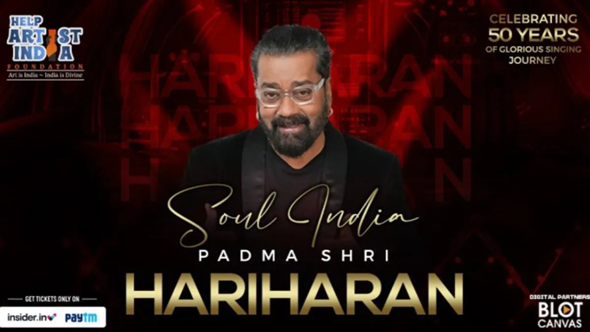 SOUL INDIA - HARIHARAN LIVE IN CONCERT on November 30