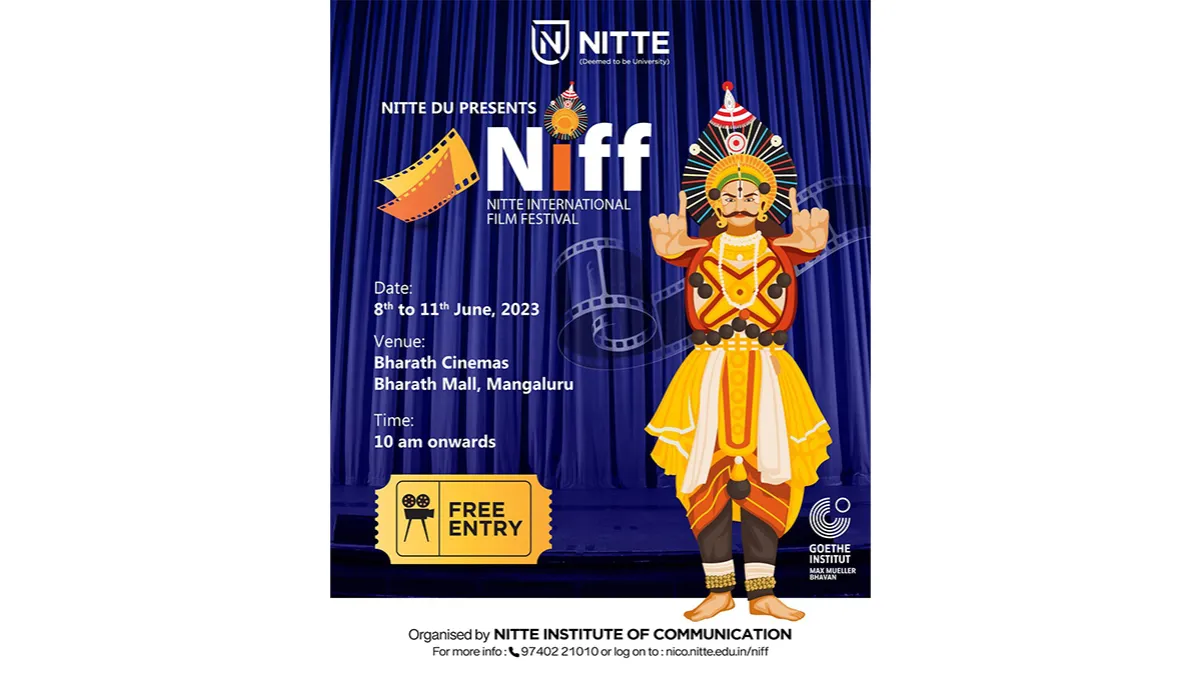 Fourth edition of the Nitte International Film Festival to be held from June 8 to June 11 