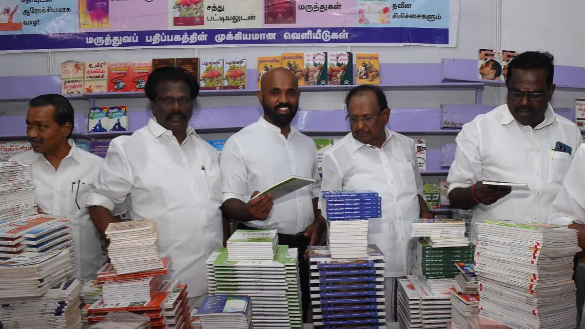 Nagapattinam book festival, "Nagai Sangamam,"  from Sep 1