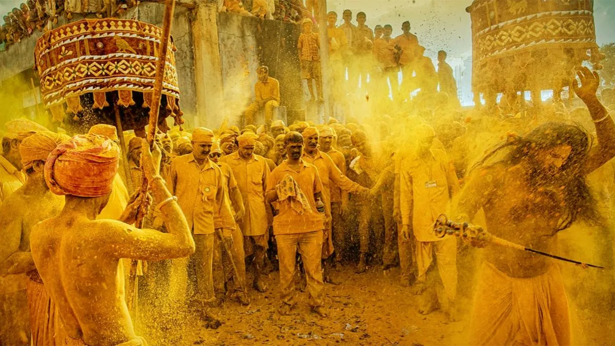 Jejuri Yatra of the Bhandara festival held on 23 and 24 March