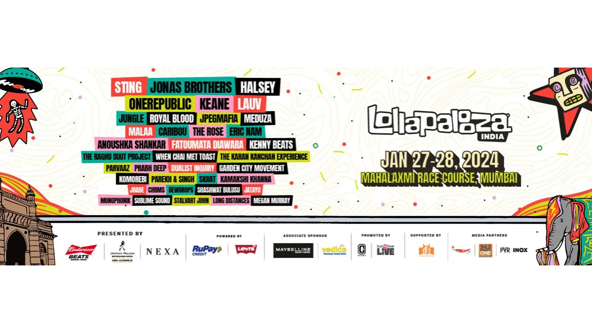 Second Edition Lollapalooza India 2024 from January 27 to 28; delve into the world of Grammy Award nominees and winners