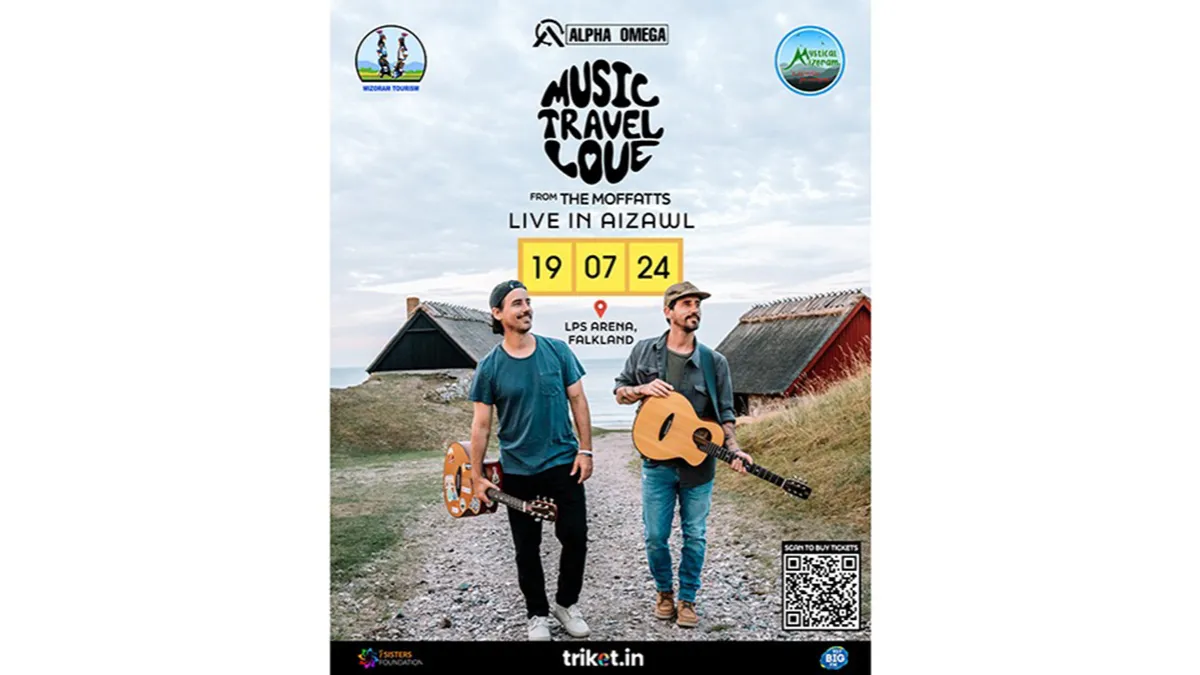  Canadian music band – The Moffatts live concert Aizawl on July 19