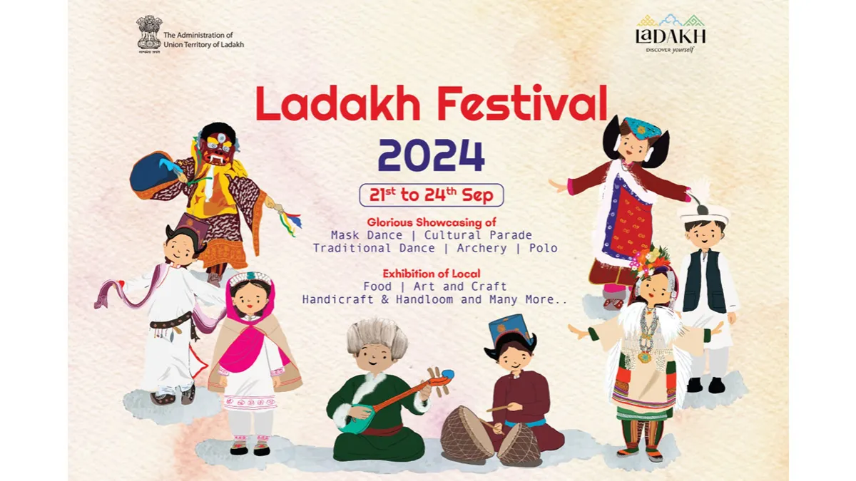 A Cultural extravaganza – the Ladakh festival will take place from 21st to 24th September