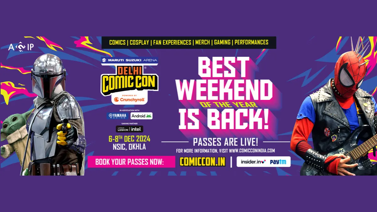 Delhi Comic Con 2024 from December 6th to 8th