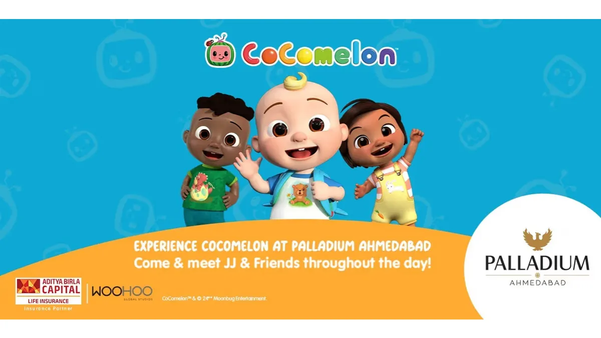 Cocomelon will be in Ahmedabad from October 16 to November 3 at Palladium Mall