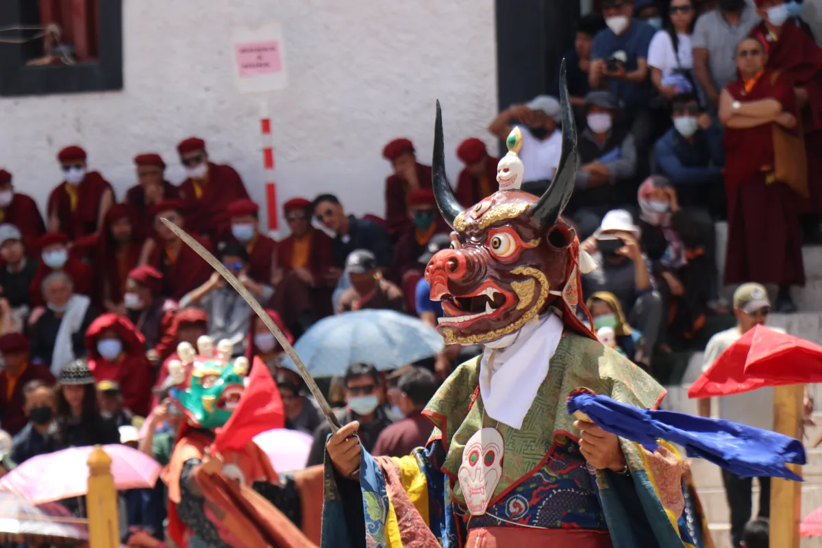 Celebrate the two-day Hemis Tsechu celebration from June 16 to 17