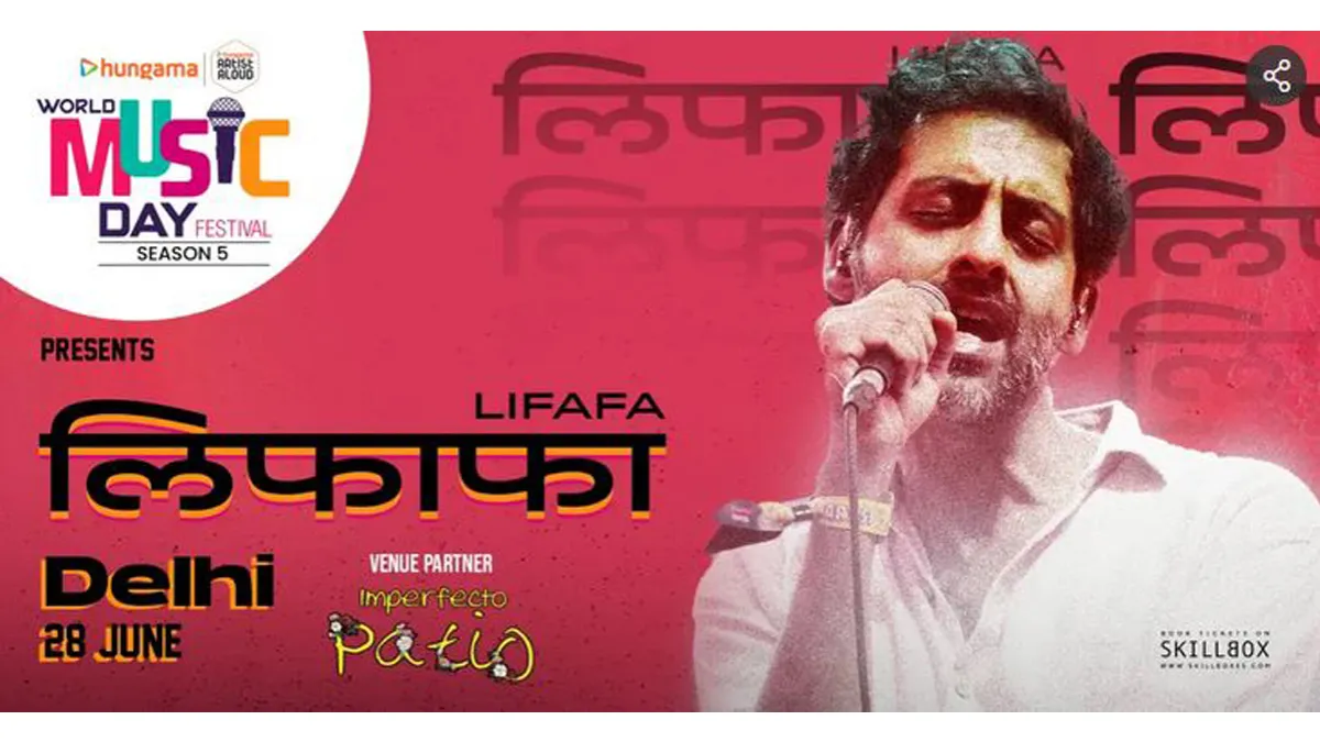 World Music Day Festival - Season 5 feat. Lifafa held in Delhi  on June 28