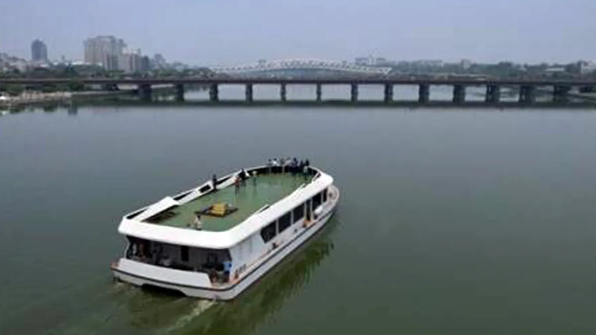 Floating restaurant on a cruise vessel will be launched on the Sabarmati river in Ahmedabad