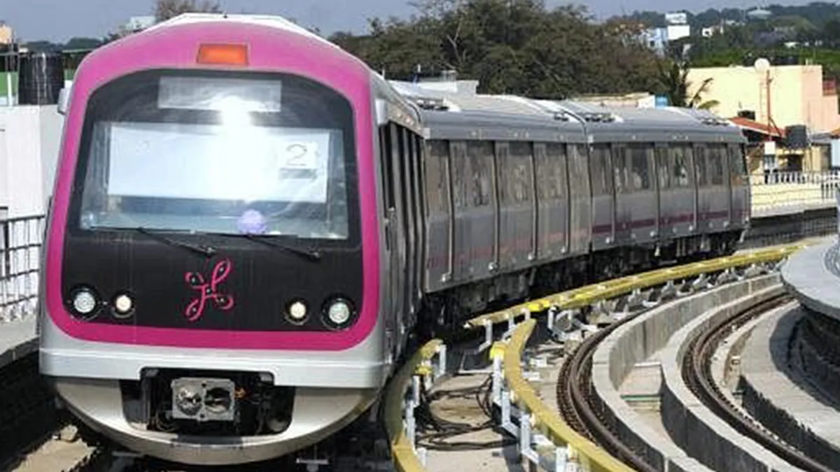 Works of the Bengaluru Metro line connecting the city to Kempegowda International Airport Ltd will be completed by around June 2026 