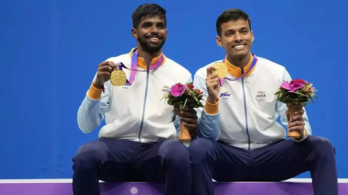 Satwiksairaj Rankireddy and Chirag Shetty have become the first Indian pair to be ranked No.1, across all three doubles categories in badminton