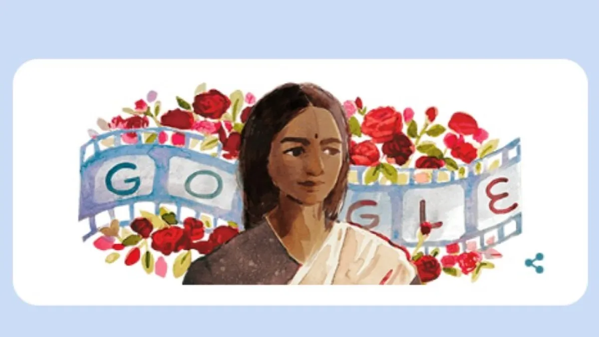 PK Rosy honoured by Google’s Doodle