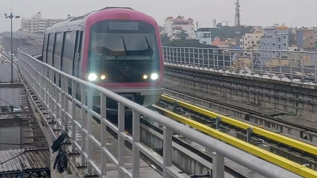 Bangalore Metro Rail Corporation Limited conducts the much-awaited first trial run