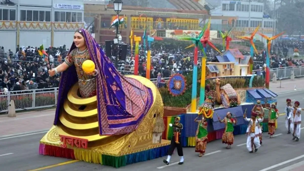 Gujarat’s tableau won the ‘People’s Choice' award at 74th Republic Day parade