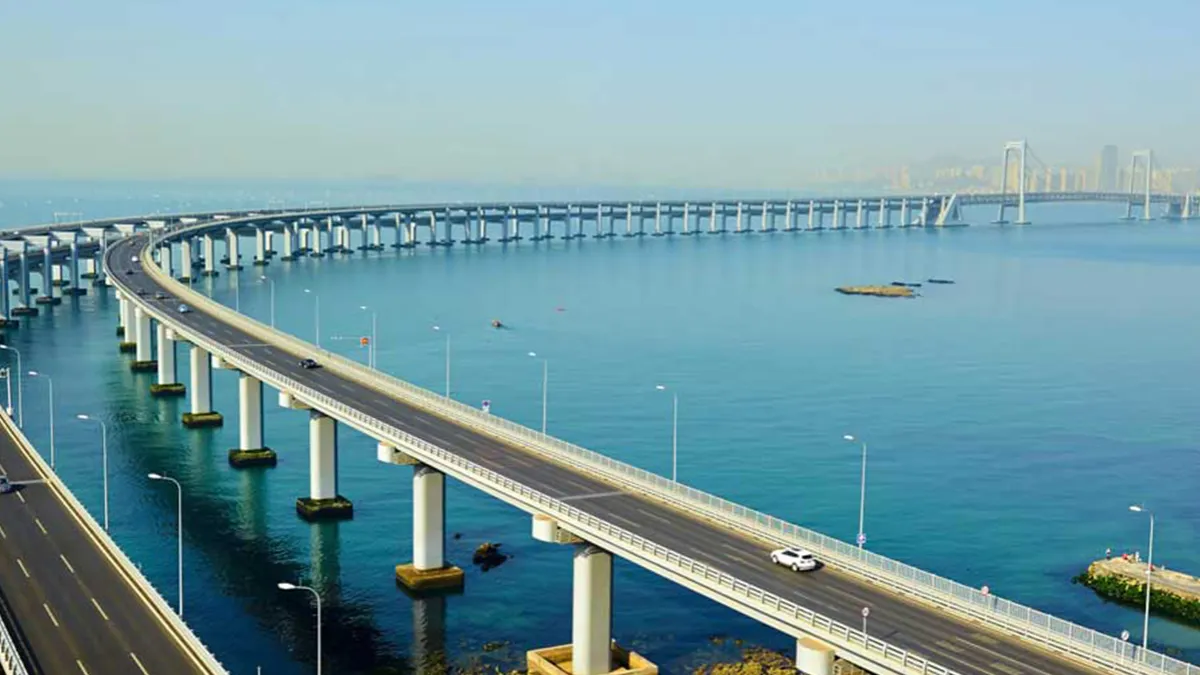 India’s longest sea bridge, Mumbai Trans Harbour Link, will be opened to the public on December 25