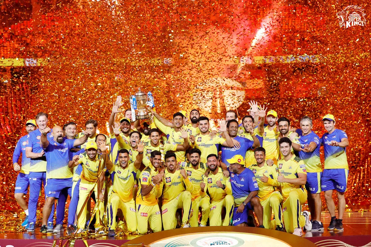 Gujarat Titans paid tribute to MS Dhoni after Chennai Super Kings lifted the fifth IPL trophy