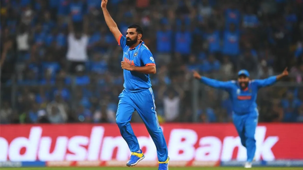 Mohammed Shami breaks multiple records in the World Cup semis against New Zealand