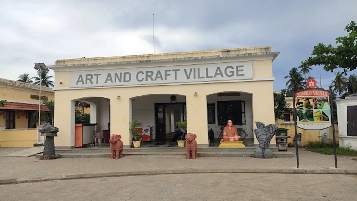 The demand for products from Art and Craft Village at Murungapakkam, Puducherry is gradually gaining more traction outside the Union Territory as well