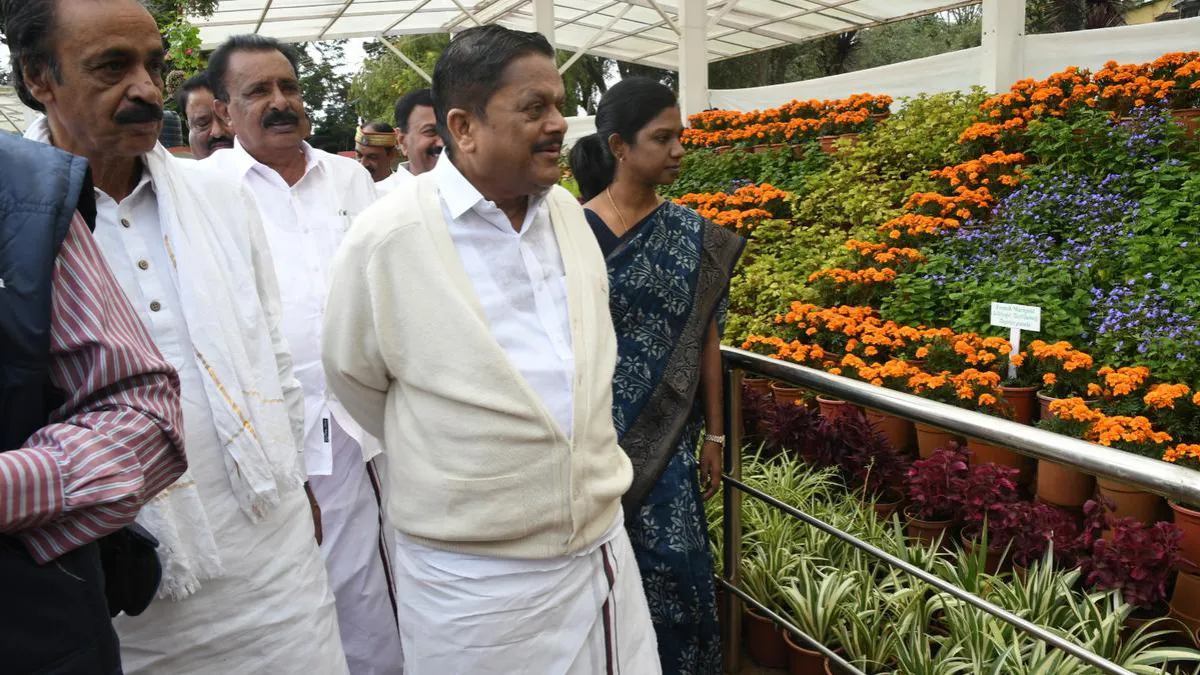 Second season in the Nilgiris was inaugurated by Tamil Nadu Tourism Minister at the Government Botanical Garden