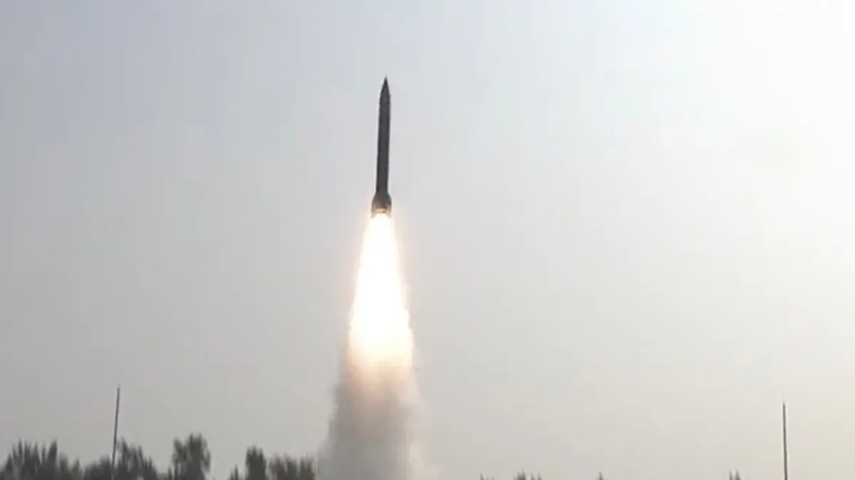 India successfully test-fired its surface-to-surface short-range ballistic missile 'Pralay' from the Abdul Kalam Island 