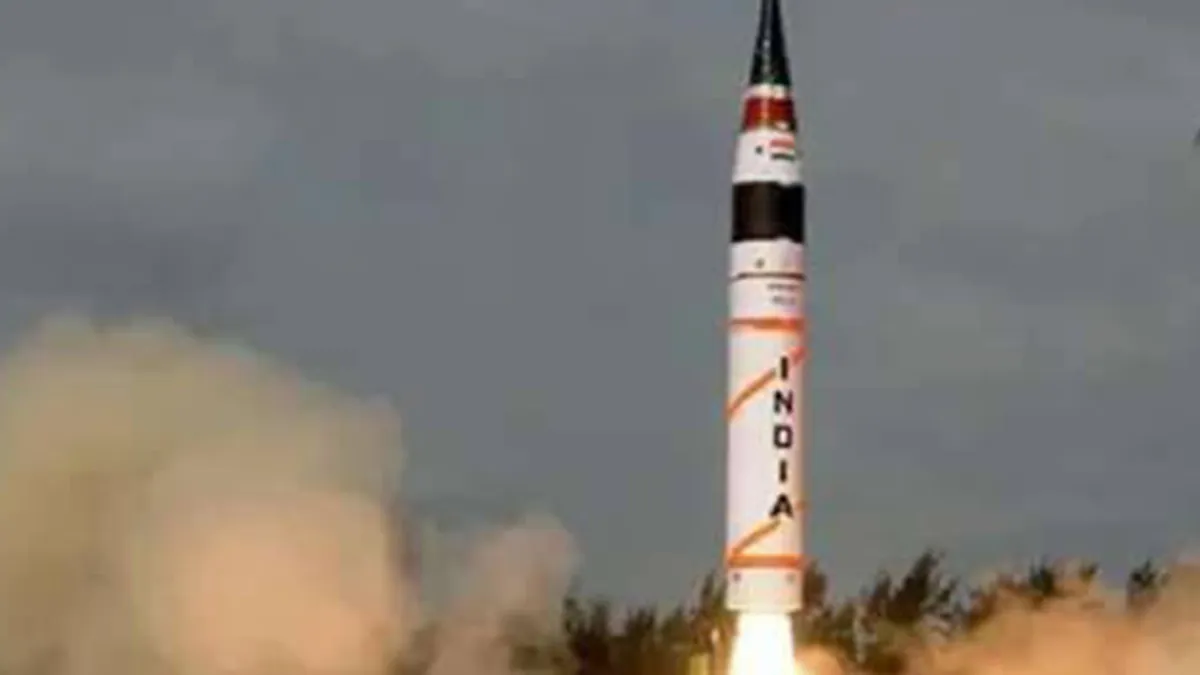 First flight test of indigenously developed 5,000-km range Agni-5 nuclear missile is a significant milestone