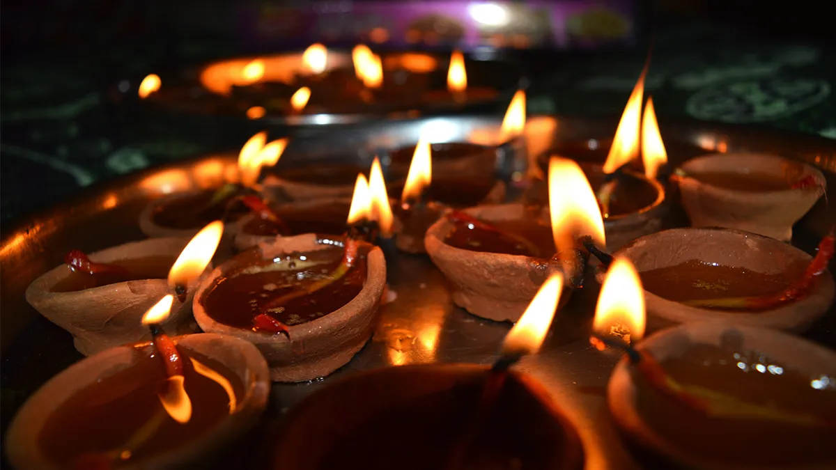 Dev Diwali or Diwali of the Gods celebrated in Varanasi, Uttar Pradeshon on November 27