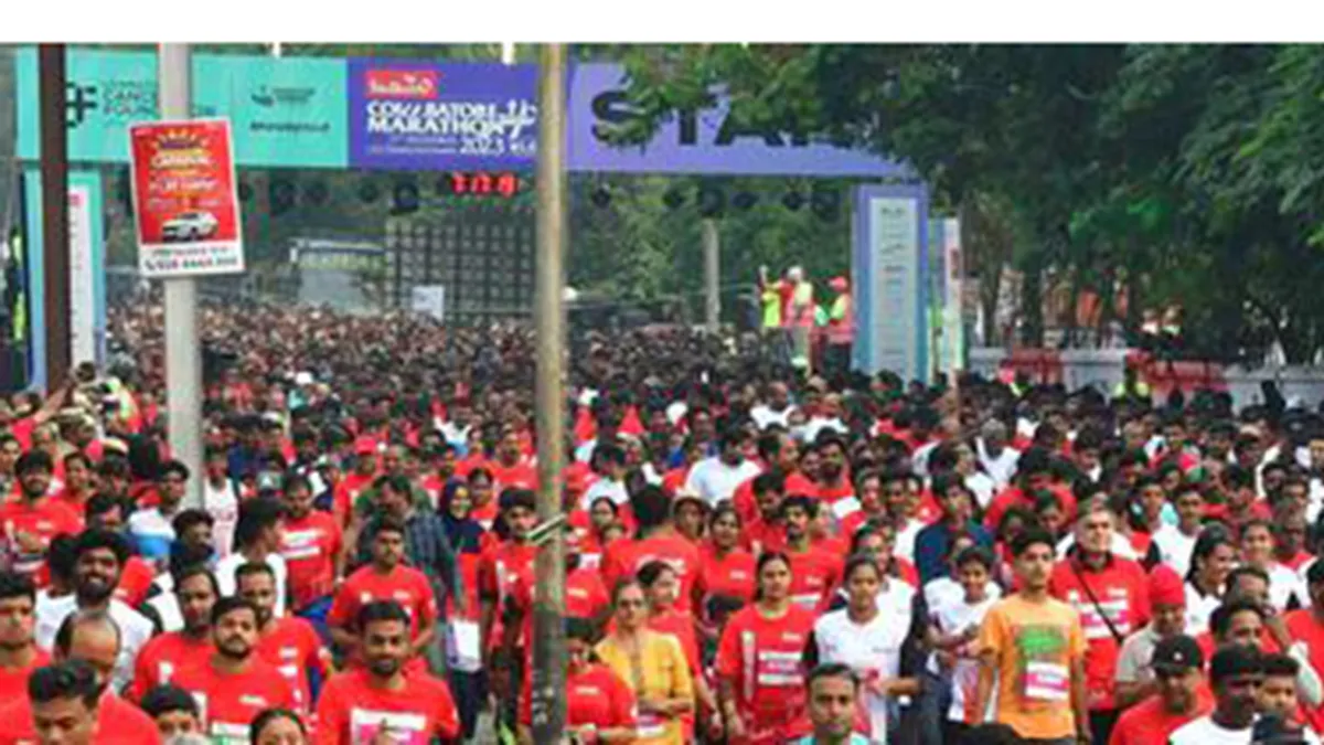 11th edition of Walkaroo Coimbatore Marathon 2023 witnessed participation of over 18,500 runners from across the country 