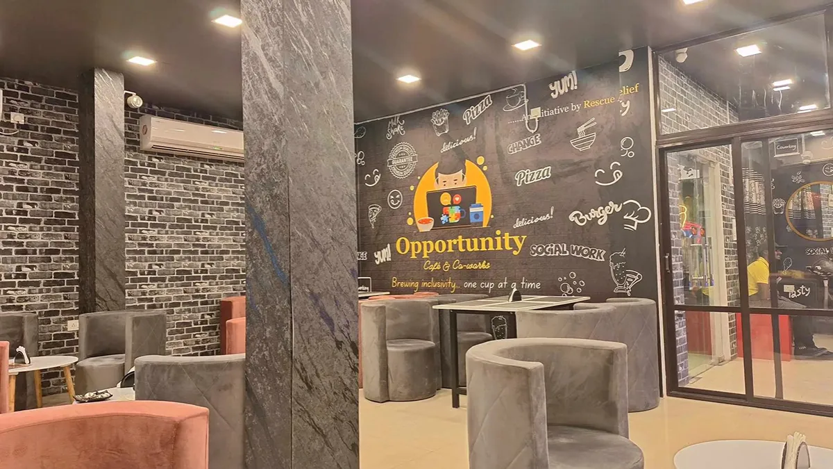 A unique café in Kolkata - Opportunity Café offers opportunity for young adults with intellectual disability 