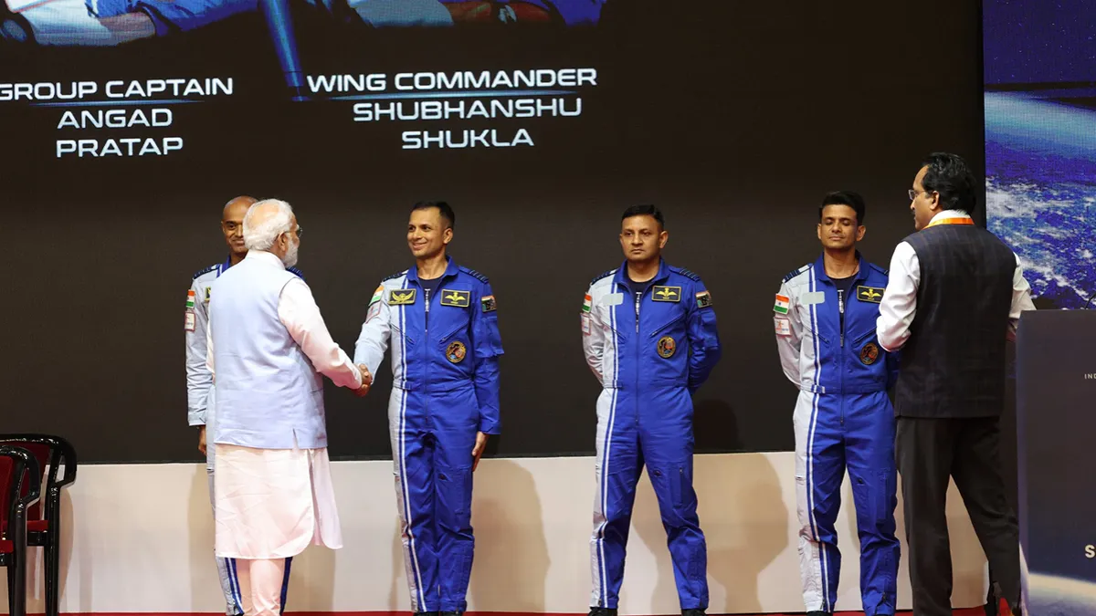 India announced the names of the four astronaut-designates for the Gaganyaan human spaceflight mission, on Tuesday