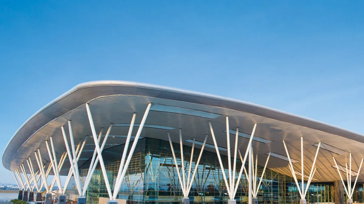 Bengaluru International Airport Limited introduced the country's first biometric-enabled self-bag drop facility