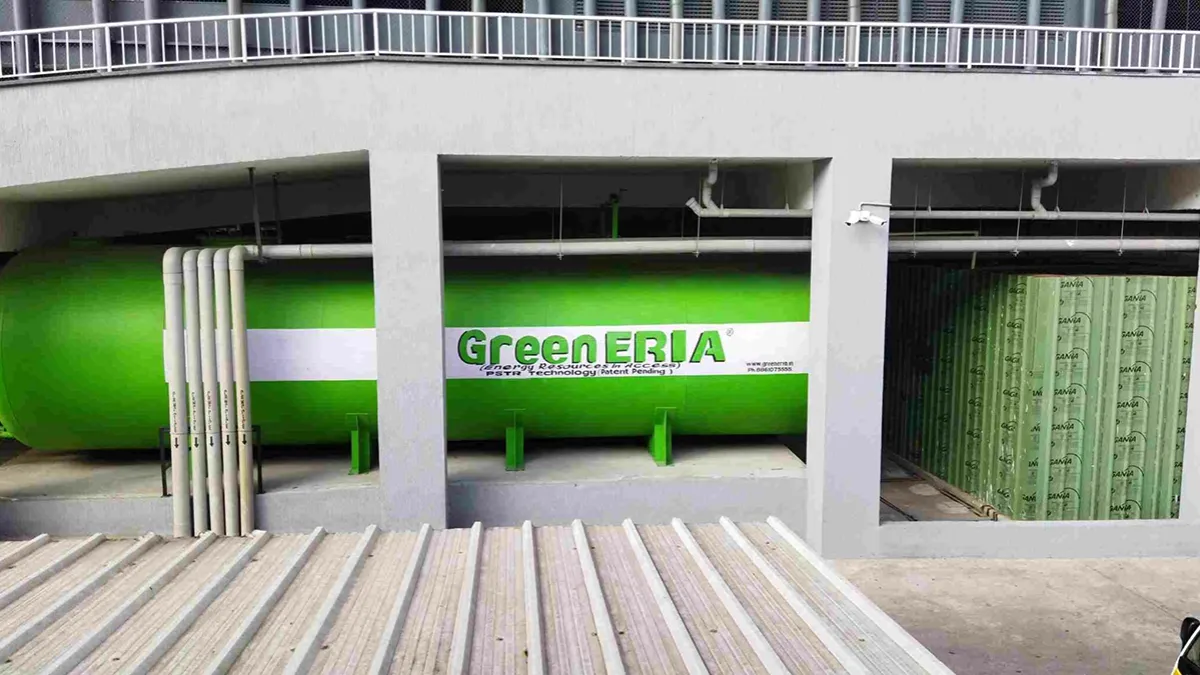 Greeneria holds the record for largest residential biogas system in India, providing a sustainable solution to Prestige Jindal City in Bengaluru