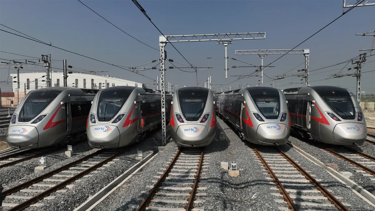 PM Narendra Modi to flag of RAPIDX train connecting Sahibabad and Duhai Depot marking the launch of the RRTS in India