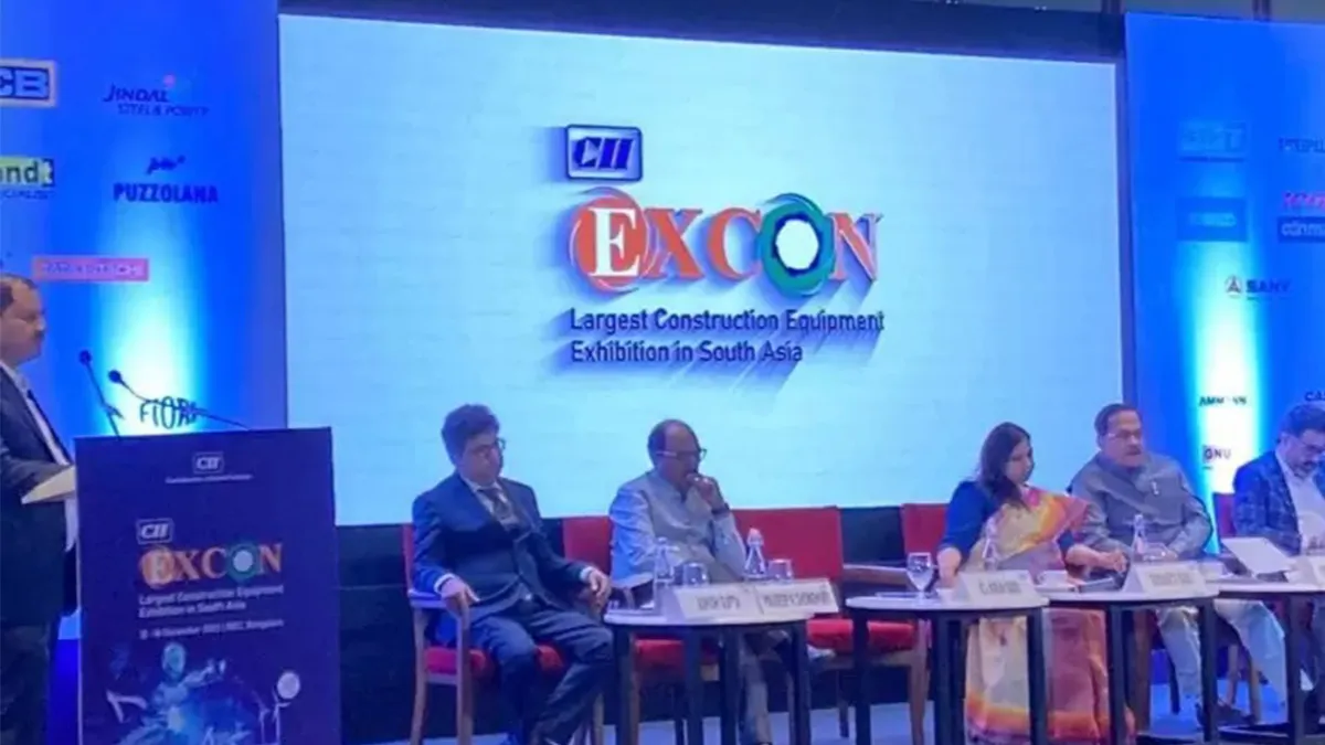 Confederation of Indian Industry - CII organised a roadshow as a part of a promotional event for the five-day EXCON 2023