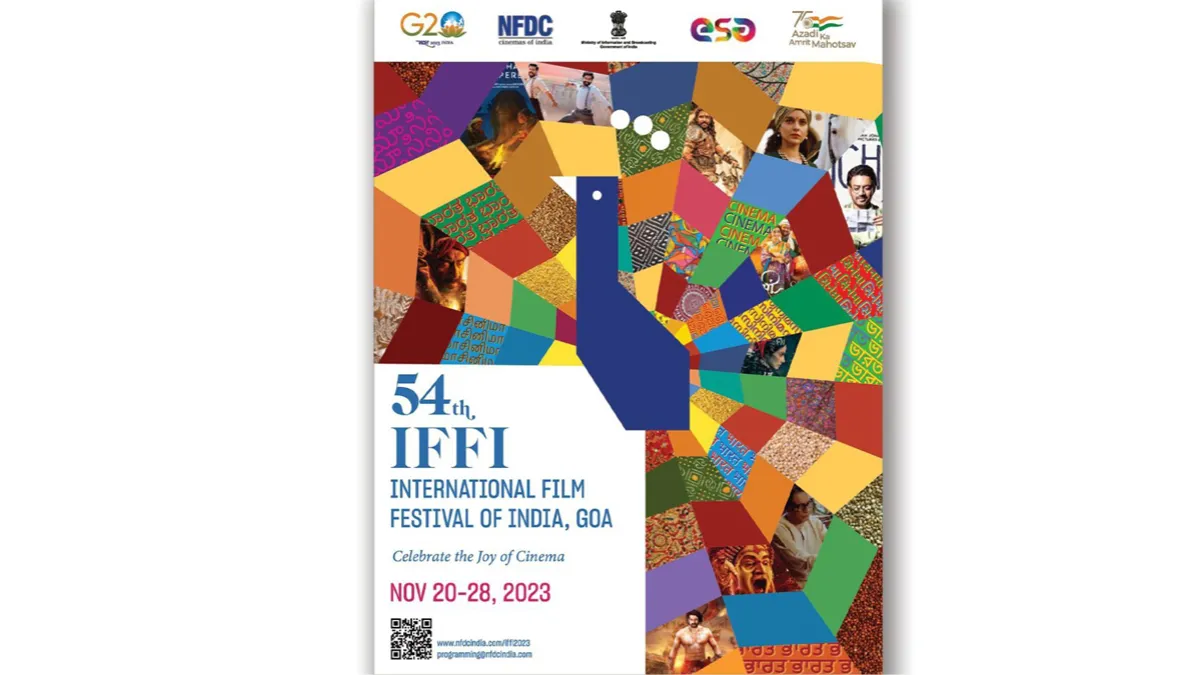 The 54th edition IFFI to commence on November 20 at the Shyama Prasad Mukherjee Stadium in Goa