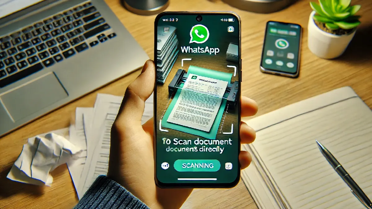 WhatsApp rolls out in-app document scanning feature