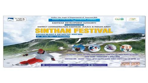 Sinthan Snow Festival – 2023 at Sinthan Maidan, Kishtwar from 29th to 30th April, 2023