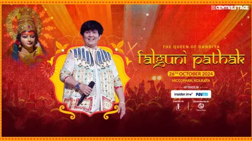 Falguni Pathak Live on October 26 at Big Lawn Nicco Park, Kolkata