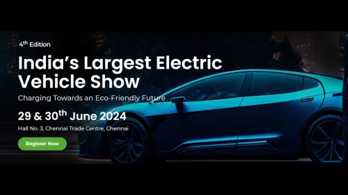 India EV Show Chennai 2024 on June 29, 30 at Chennai Trade Centre