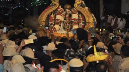 Vairamudi Utsava in Melukote, Karnataka from 8th to 18th March