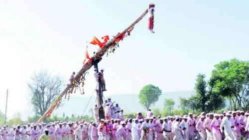 Bagad Yatra of Bavadhan in Satara