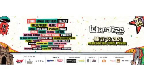 Second Edition Lollapalooza India 2024 from January 27 to 28; delve into the world of Grammy Award nominees and winners