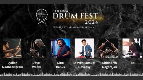 Enjoy the creativity of some of the finest drummers in the world at Chennai Drum Fest on October 13