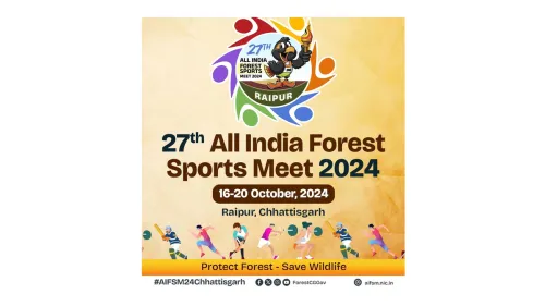 All India Forest Sports Meet  from October 16 to 20 at various venues in Raipur