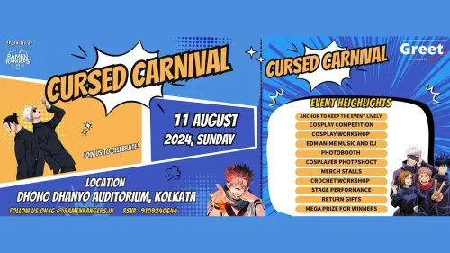 Kolkata Biggest Anime Festival on August 11