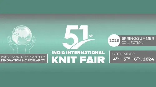 51st edition of the knitwear exhibition in Tiruppur from September 4 to 6