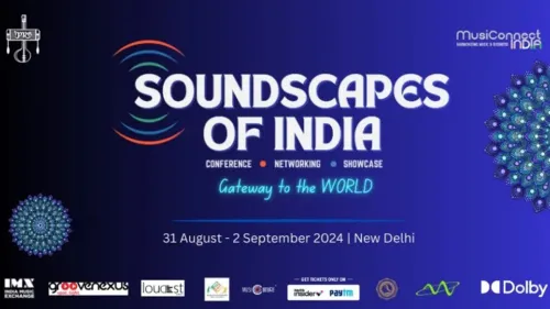 SOUNDSCAPES OF INDIA – Gateway to the World to be held from August 31 to September 2