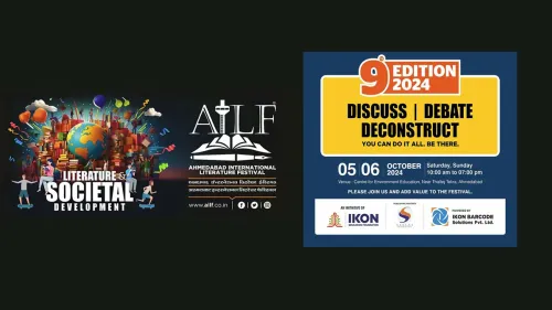 Ahmedabad International Literature Festival on 5th and 6th October