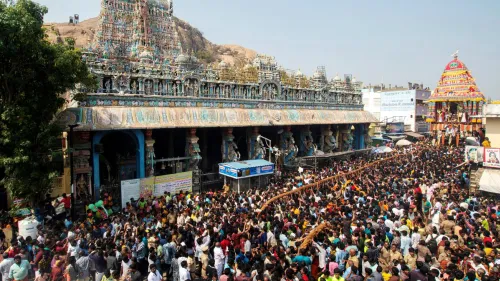 Arulmigu Thiruparakundram Murugan Temple celebrating 15-day festival on the occasion of “Thirukalyanam”