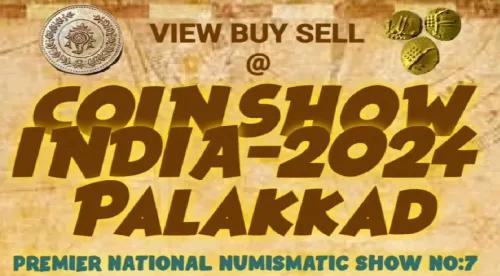 The India Coin & Currency Exhibition 2024 in Palakkad