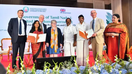 Tamil Nadu government signs MoU with the UK to set up botanical garden at Chengalpattu 