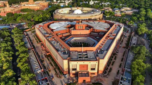 The new Parliament building is a representation of India's cultural and civilisational history